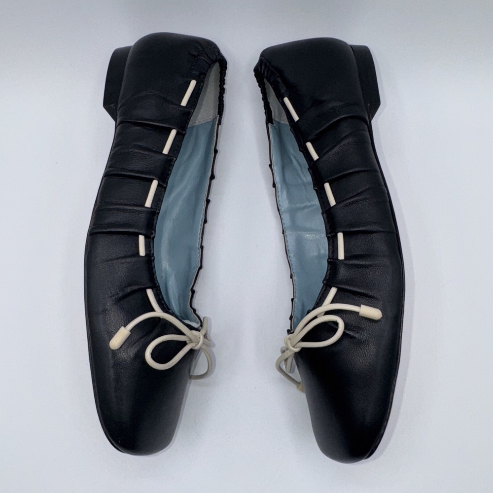 Frances Valentine Loafers Women's Size 7 B Blue Leather Limited Edition Sample - Picture 6 of 14